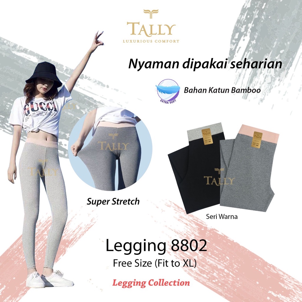 Celana Legging Tally 8802 Katun |gx