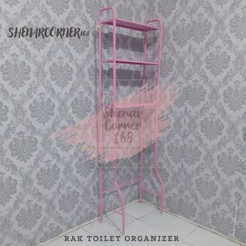 SHENAR RAK TOILET SUSUN / RAK TEMPAT SABUN SHAMPO KAMAR MANDI/RAK TOILET ORGANIZER, SHENARCORNER168