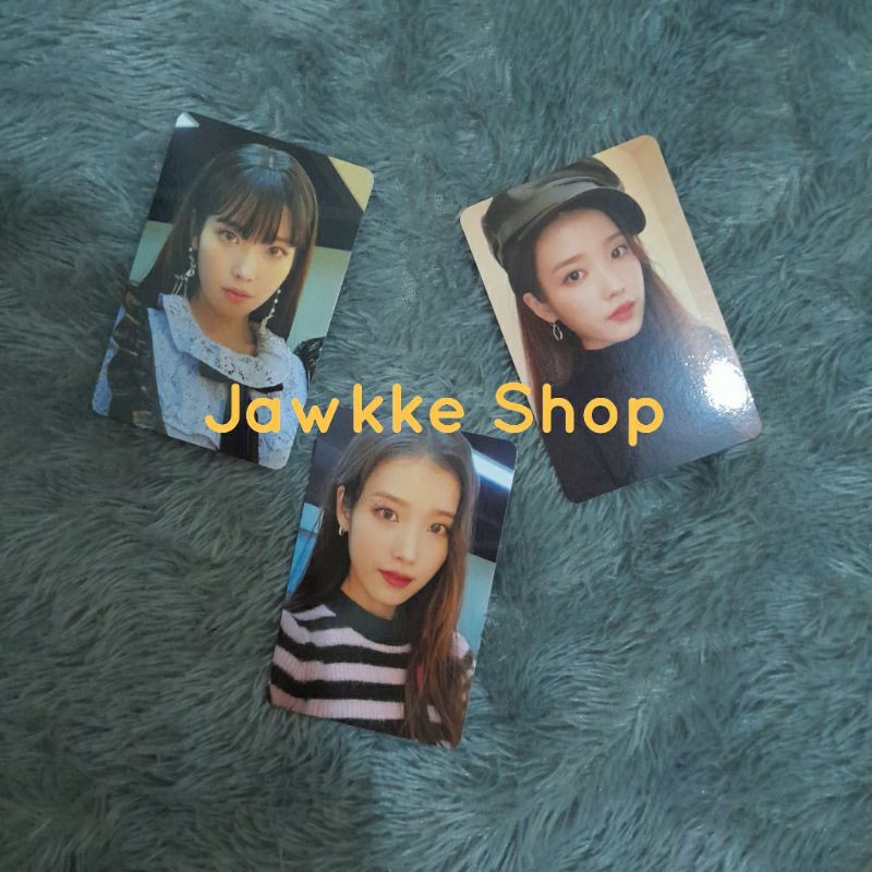 PC IU Celebrity Ready stock - Photocard IU Lee Ji eun Celebrity