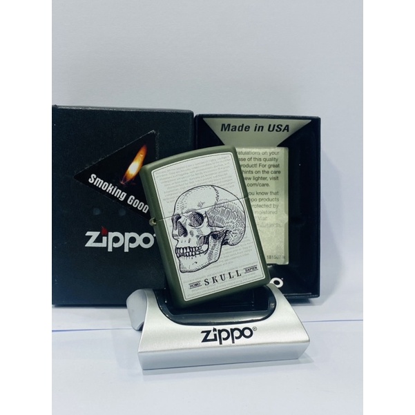 Original Zippo 49602 Skull