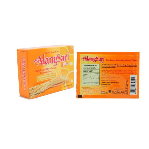 

Alangsari Plus Ekstrak Jeruk Manis - Membantu Meredakan Panas Dalam