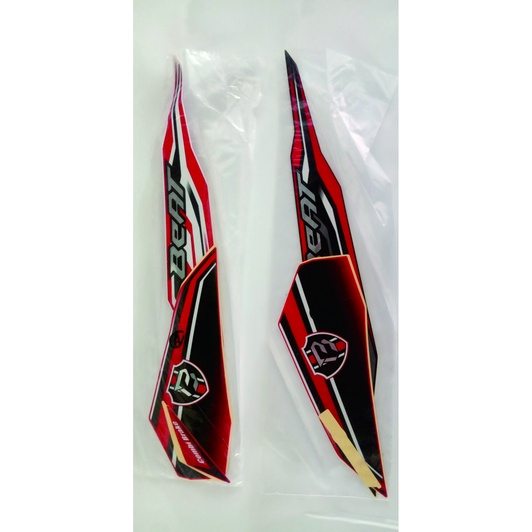 stiker striping motor honda beat (ORIGINAL) fi idling stop tahun 2019