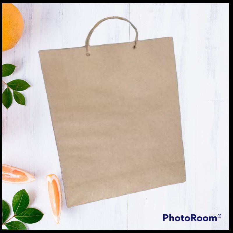 

Paperbag coklat 22x7x27