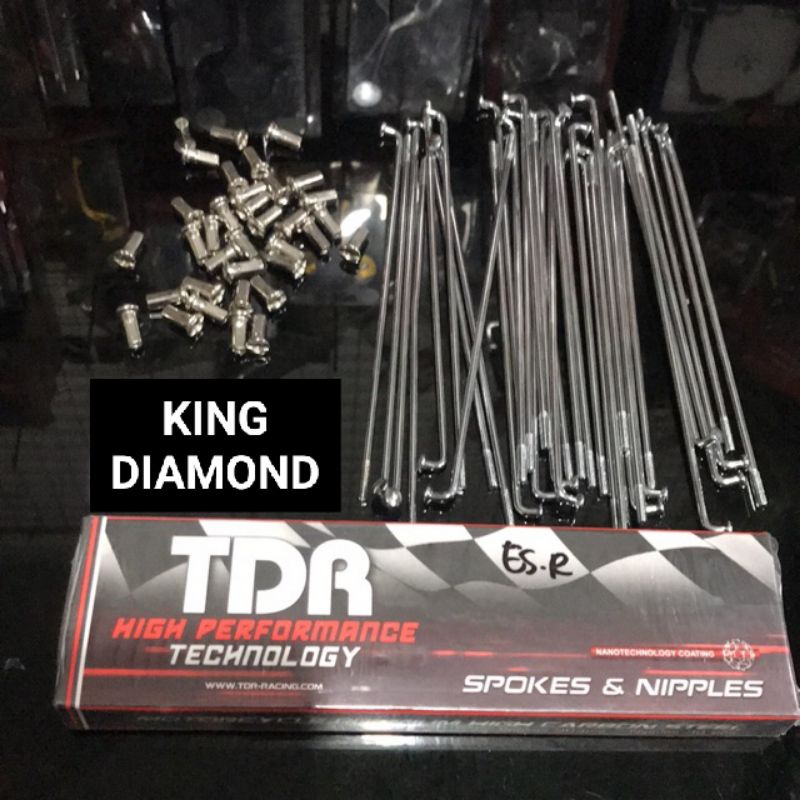 Jari Jari TDR Crome Original Ukuran Lengkap Ring 14,17,18