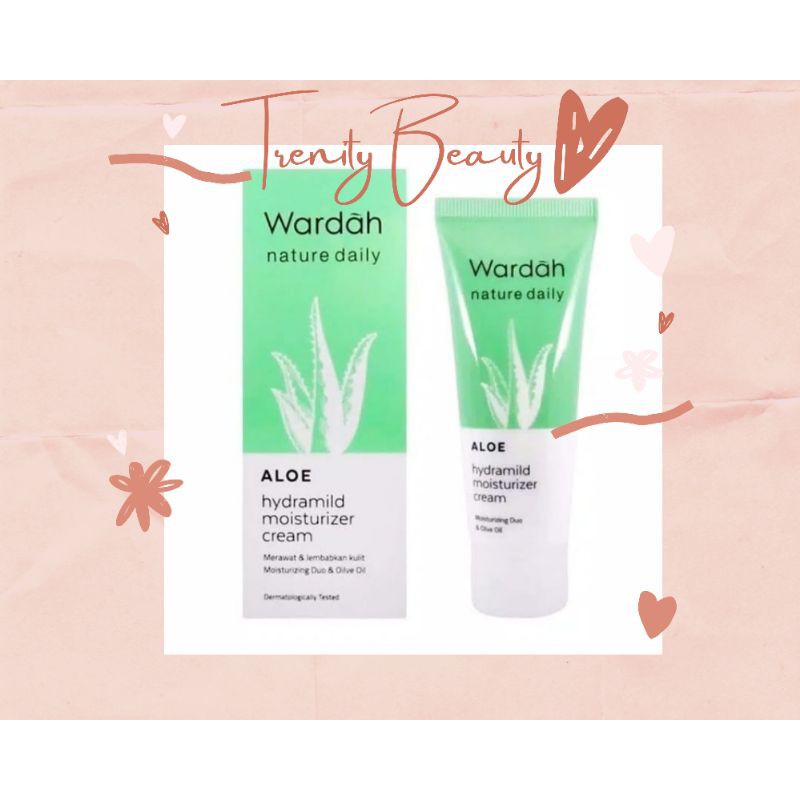 Wardah Aloevera Hydramild Moisturizer Cream