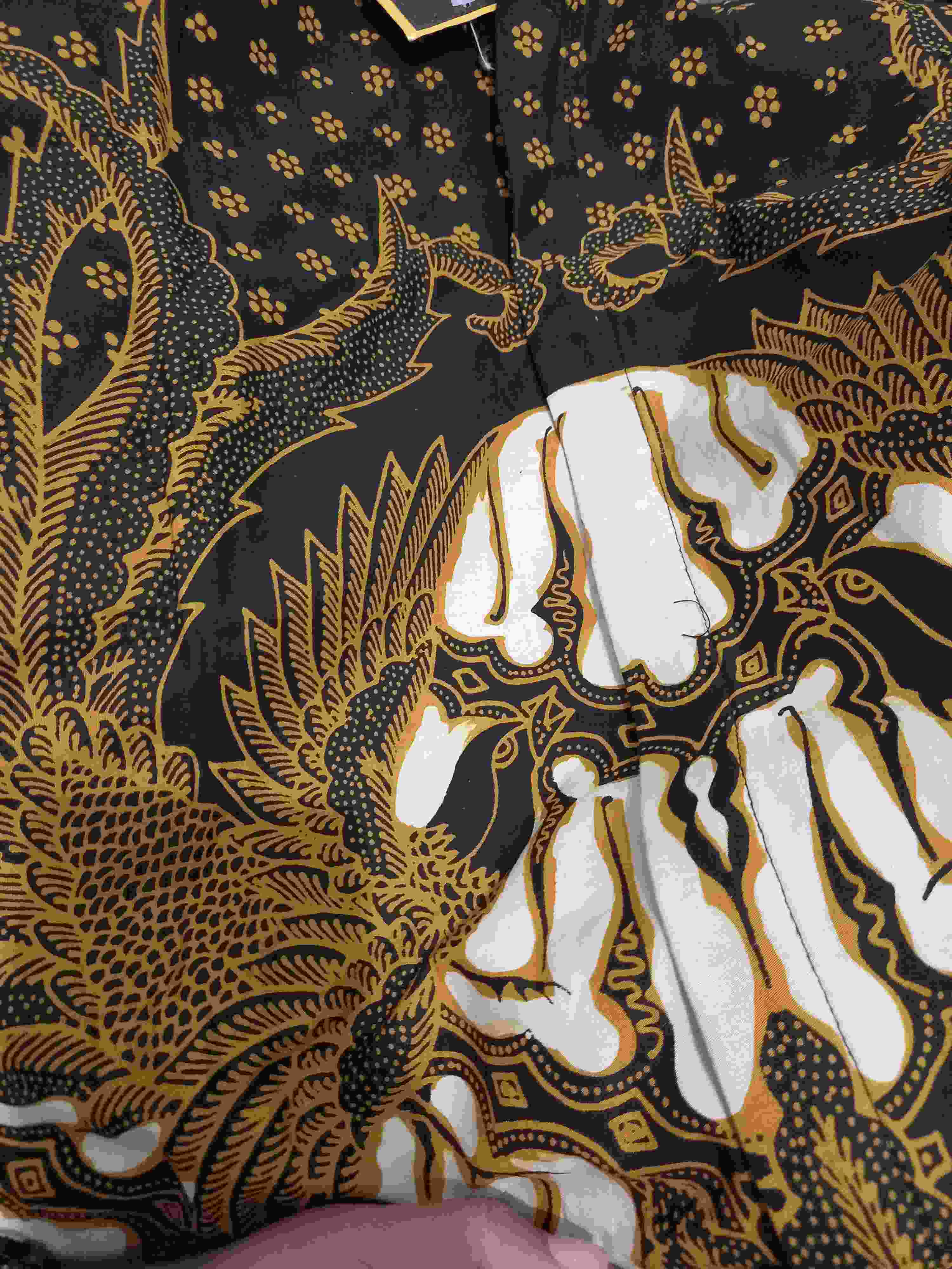 Benang Raja Kemeja Batik Pria Lengan Panjang Ukuran M L Xl