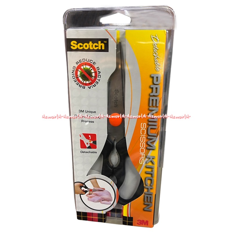 Scotch Premium Kitchen Scissors Detachable Gunting Dapur Untuk Potong Ayam 3M