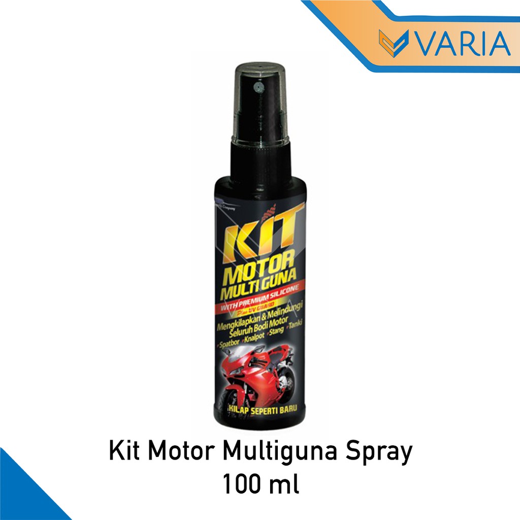 Kit Motor Multiguna Pengkilap Poles Cair Botol Spray Pump 100 ml