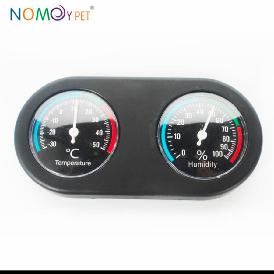 THERMOMETER &amp; HYGROMETER NOMOY NFF-54 REPTILE TORTOISE PENGUKUR SUHU