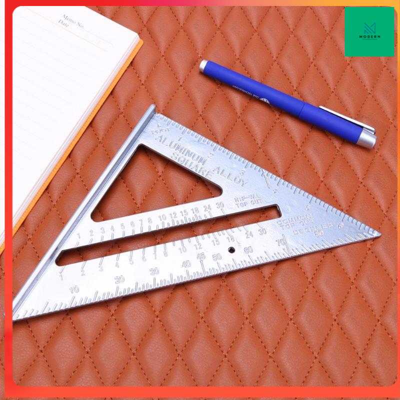 TD - CEA Taffware Penggaris Siku Mistar Triangle Ruler Aluminium - VK18