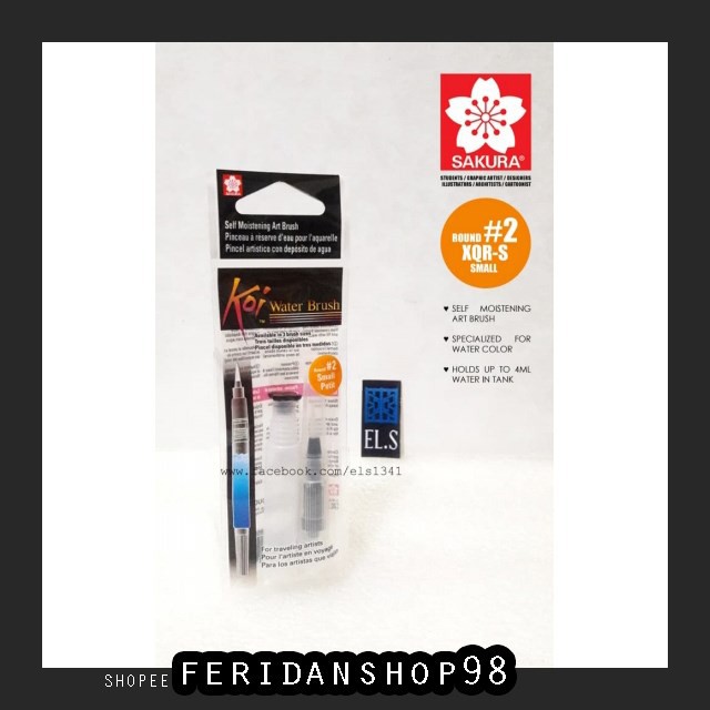 

BT496 SAKURA KOI WATER BEST COLOR BRUSH SMALL XQR-S BY FERIDANSHOP98