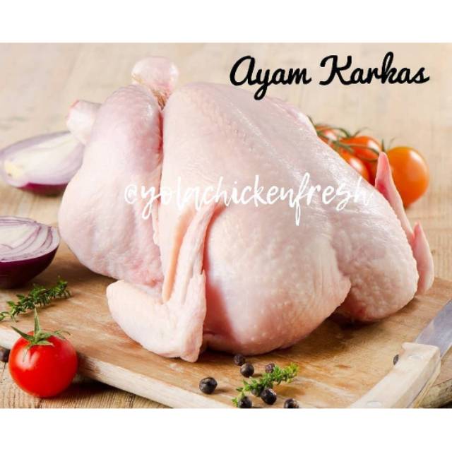 

Jual Ayam boiler utuh/ karkas ukuran 1 kg