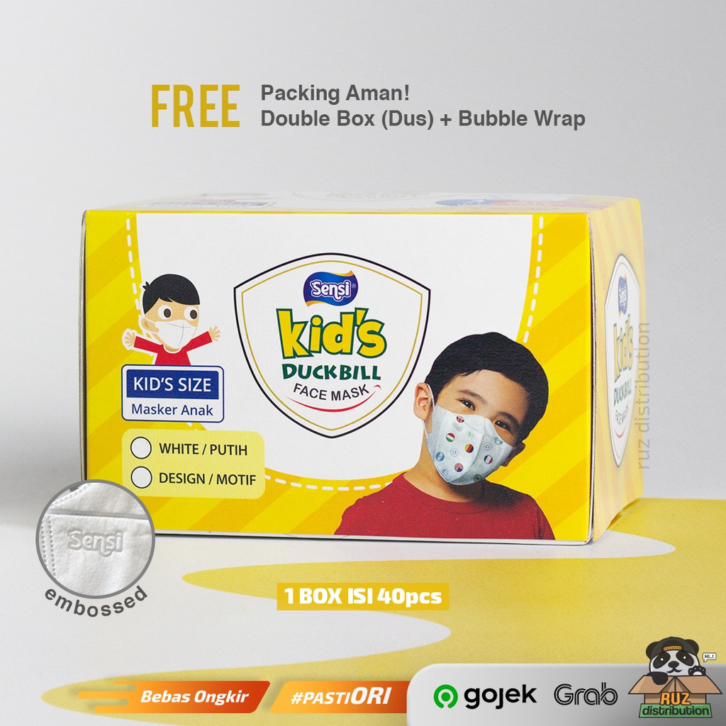 Sensi Duckbill Anak  BOX / Duck Bill Kids  BOX Original / BOX