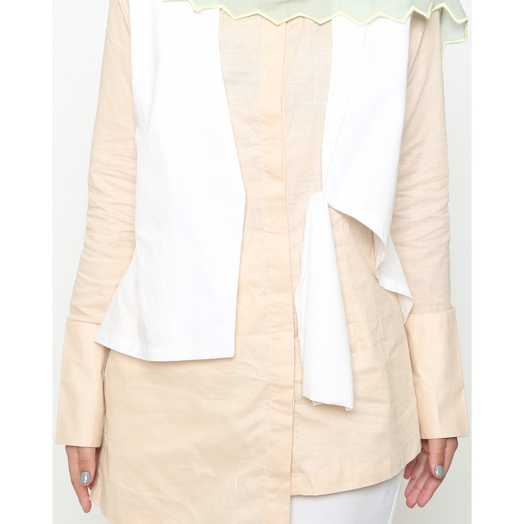 ZOYA SHIRT KHAKI - RUMAH AYU X JEFFRY TAN