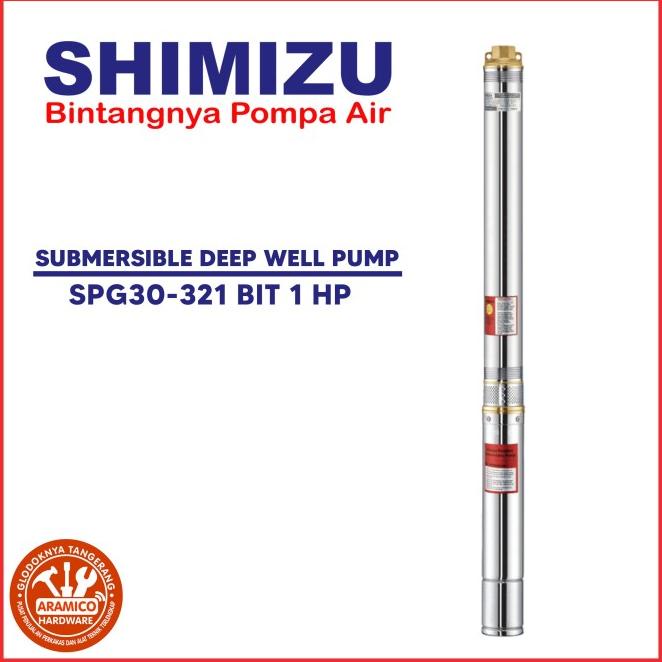 Pompa Submersible / Pompa Satelit Shimizu Spg30-321 Bit 1 Hp