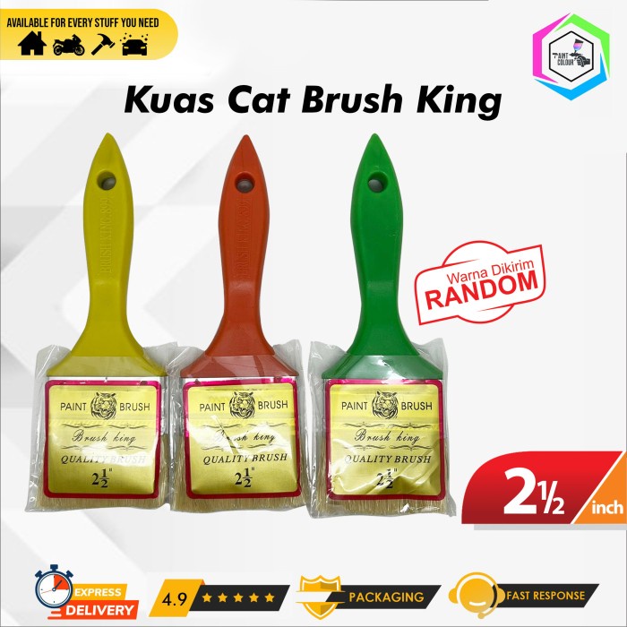 Kuas Cat Brush King 2.5 inc koas Paint Brush