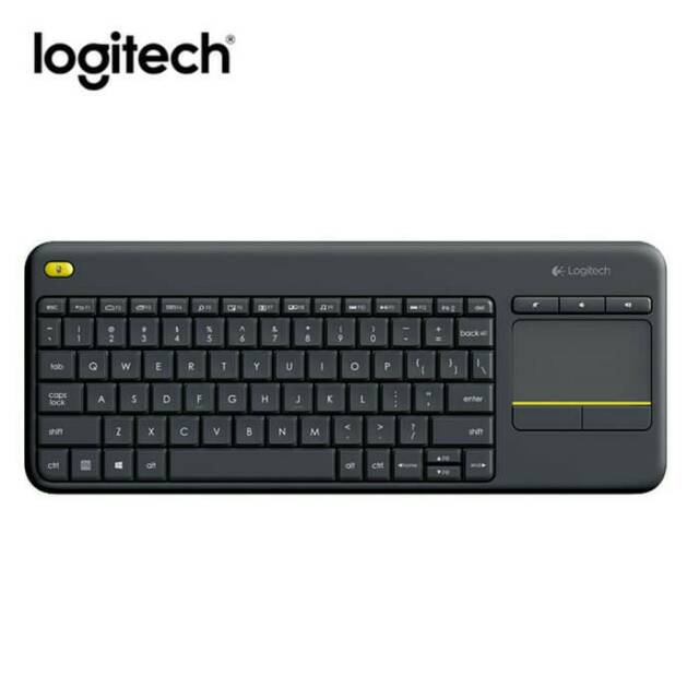 Logitech K400 Plus Wireless Touch Keyboard   K400 Plus Touchpad Tablet Android PC