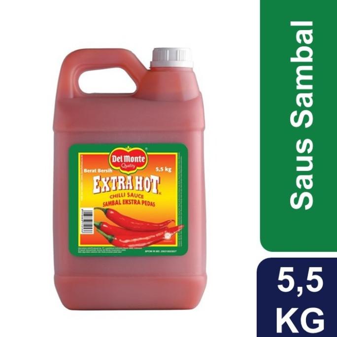 

DELMONTE CHILII HOT SAUCE / SAOS SAMBAL DELMONTE 5,5KG JERIGEN