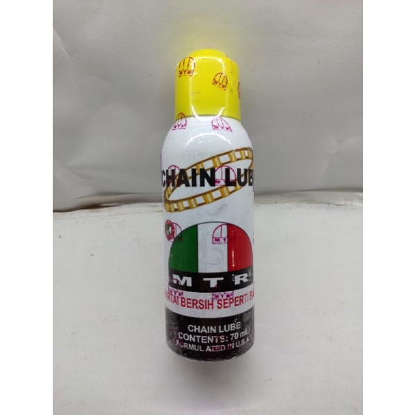 Chain Lube MTR 70 ML - Pelumas Rantai Semprot Chainlube