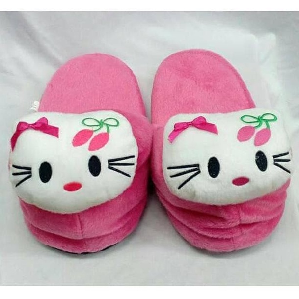 SANDAL Wanita untuk DEWASA dan ANAK KAMAR HELLO KITTY / SANDAL BONEKA