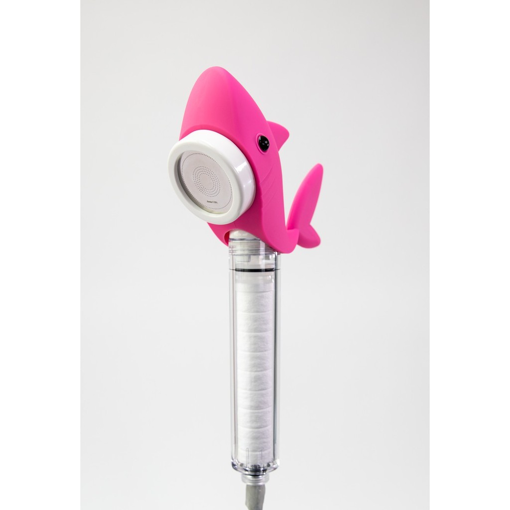 Aroma Sense KIDS Shower Head Aromatherapy &amp; Vitamin C SHARK PINK