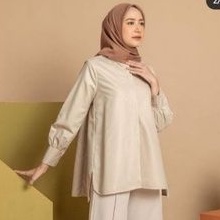 Senna shirt heaven light nude S