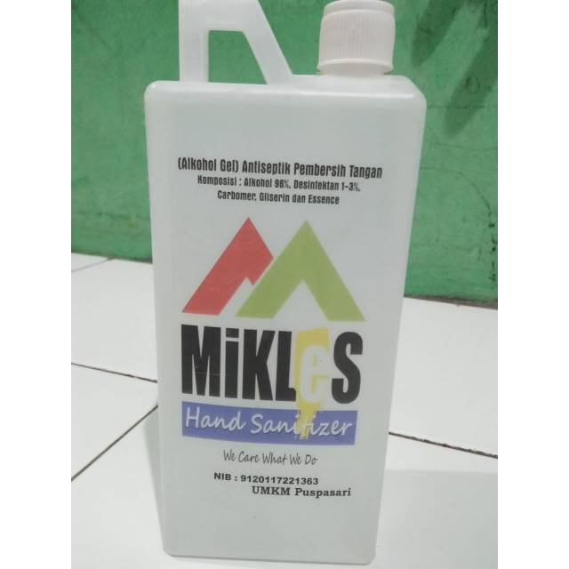 Hand sanitizer 1 liter