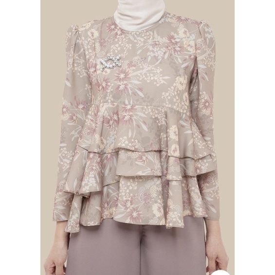 Sale Cecilia Blouse Wearing Klamby Sand New Original
