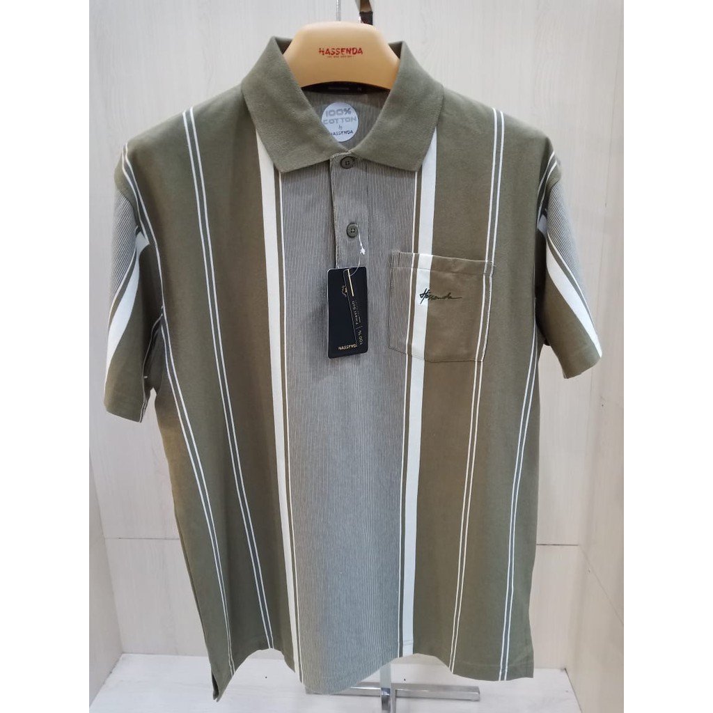 Kaos Polo Hassenda / Baju Polo Pria Kerja / Baju Polo Murah