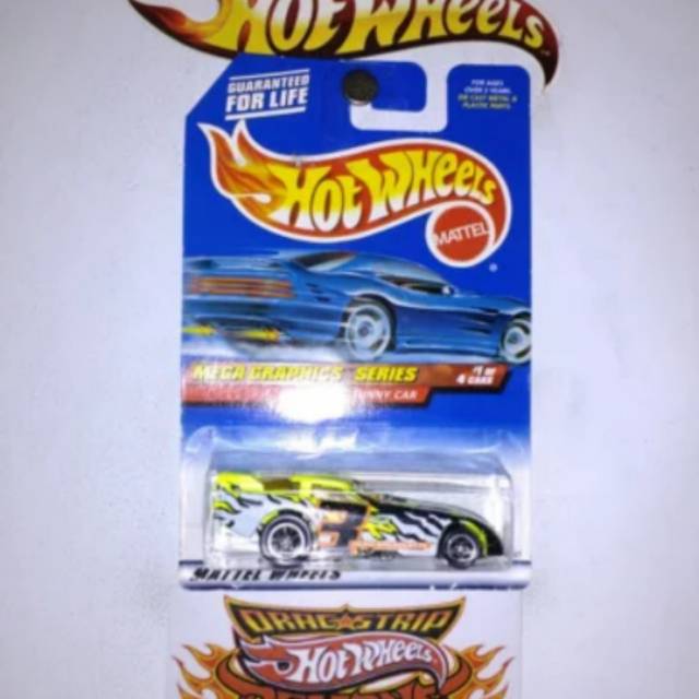 Hot Wheels Mustang Funny Car Mega Graphics Series