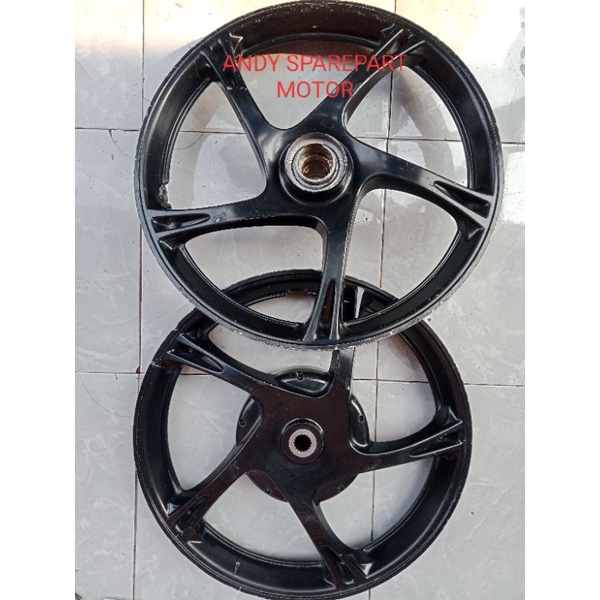 Velg Pelk Racing set Roda Depan Belakang Yamaha Mio Sporty Mio smile Mio Soul PNP X-Ride  / Original