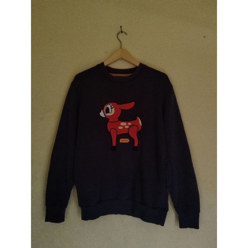 Crewneck Pancoat Pop Deer Rusa