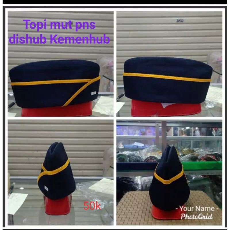 TOPI MUT PNS DISHUB KEMENHUB PRIA