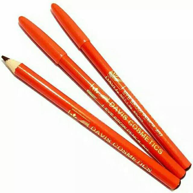

Pencil davis satuan coklat dan hitam