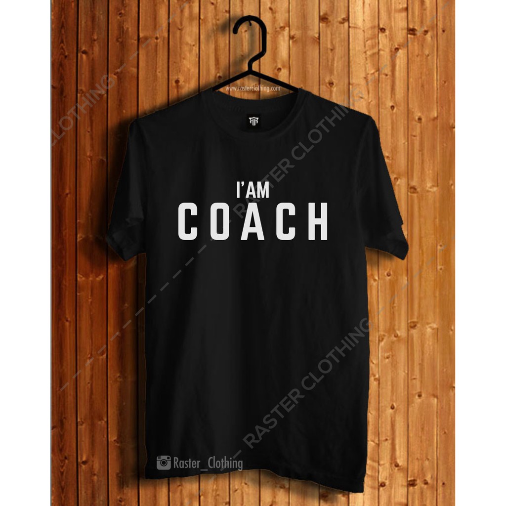 Kaos/Baju Pelatih I am Coach Basketball