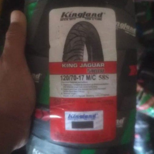 Ban tubles murah kingland uk 120/70 ring 17