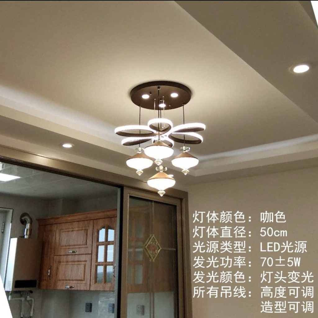FREE ONGKIRR  LAMPU GANTUNG ruang tamu modern semi miomi