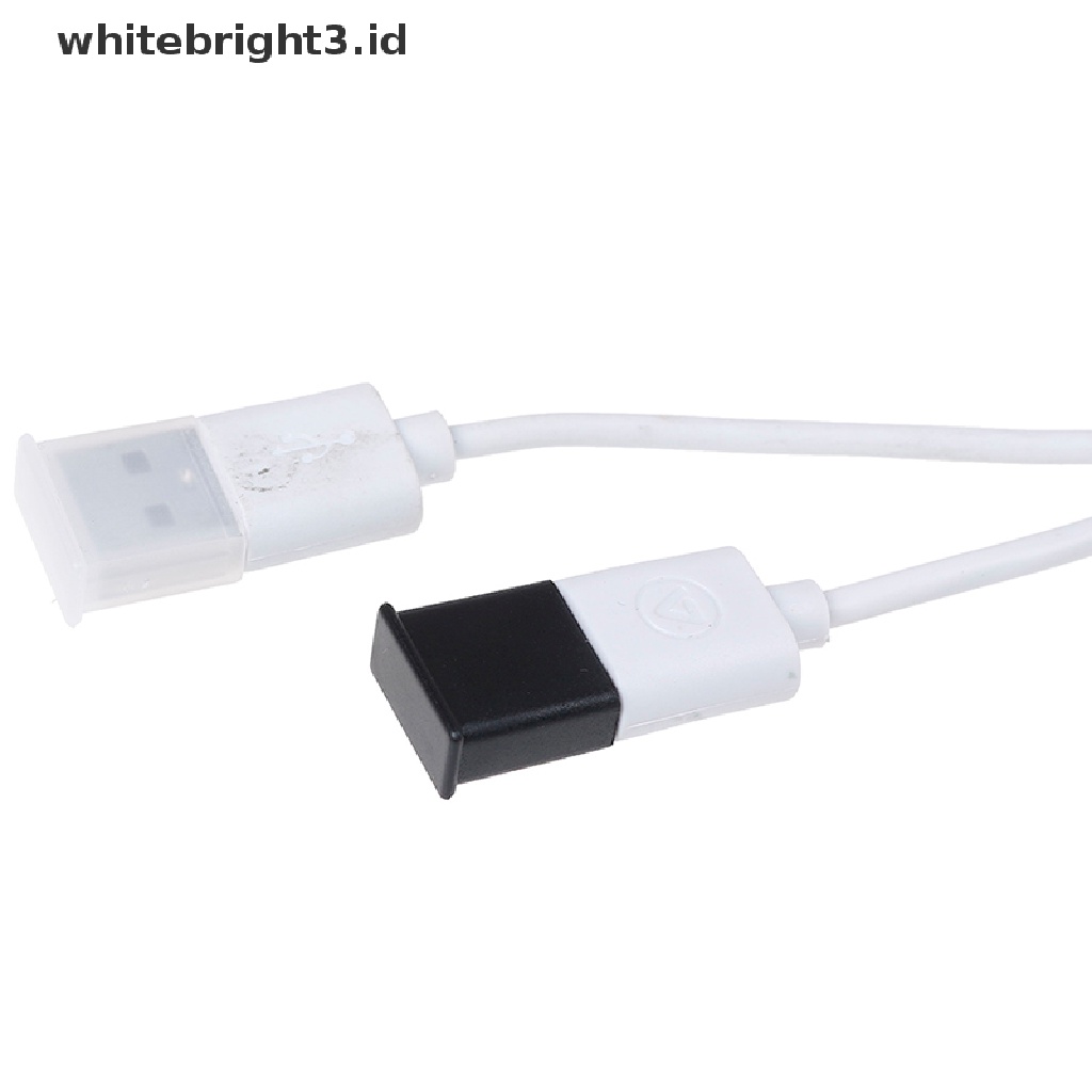 (whitebright3.id) 10pcs Tutup Pelindung plug USB male anti Debu Bahan Plastik