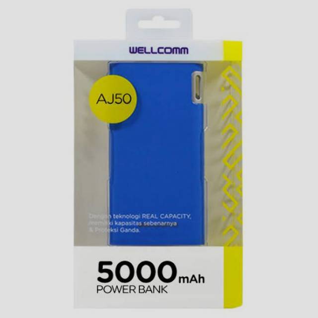 Power Bank Wellcomm AJ50 5000mAh