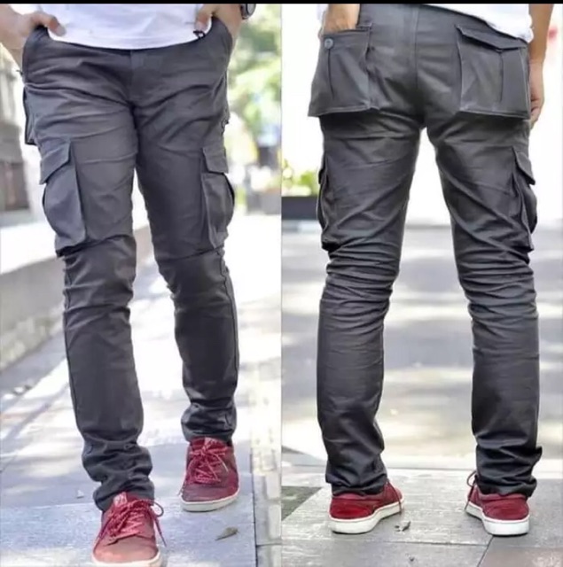 Celana Cargo Gunung PDL hiking Carpenter panjang pria slimfit stret pants katun original termurah cod jumbo 33-38