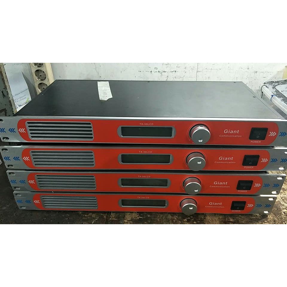 Pemancar FM 30 watt Gcom power 30 watt  freqkuensi 88-108 mhz