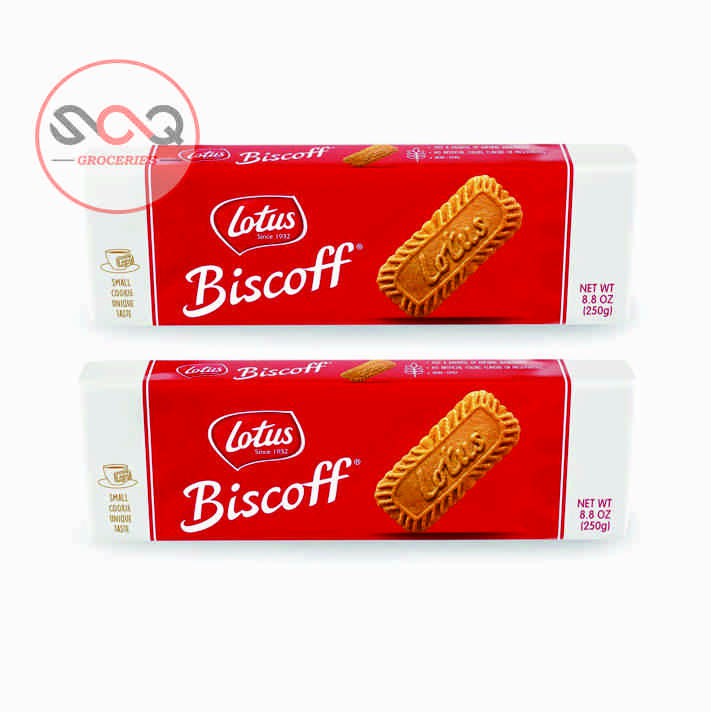 

Lotus Biscoff Biscuit Karamel 250gr Isi 32pc Caramel Biscuits Halal 250 gram