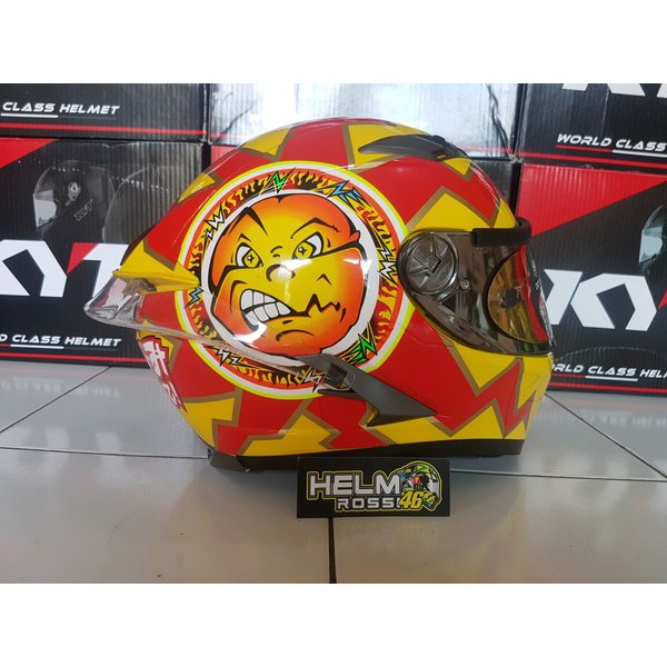 KYT VENDETTA 2 SUN AND MOON PAKET GANTENG