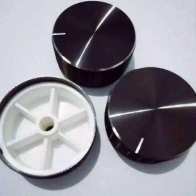 Kenop knop almini knop potensio besi besar volume 40mm