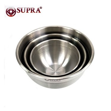 Supra Mixing Bowl 21cm Stainless Steel / Baskom Tempat Adonan