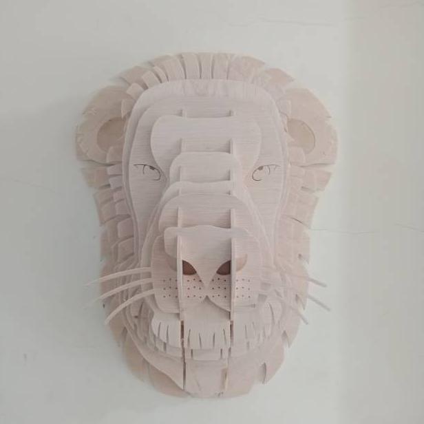 New Hiasan Dekorasi Dinding Lion Head Kepala Singa B Ty Missbelanjah