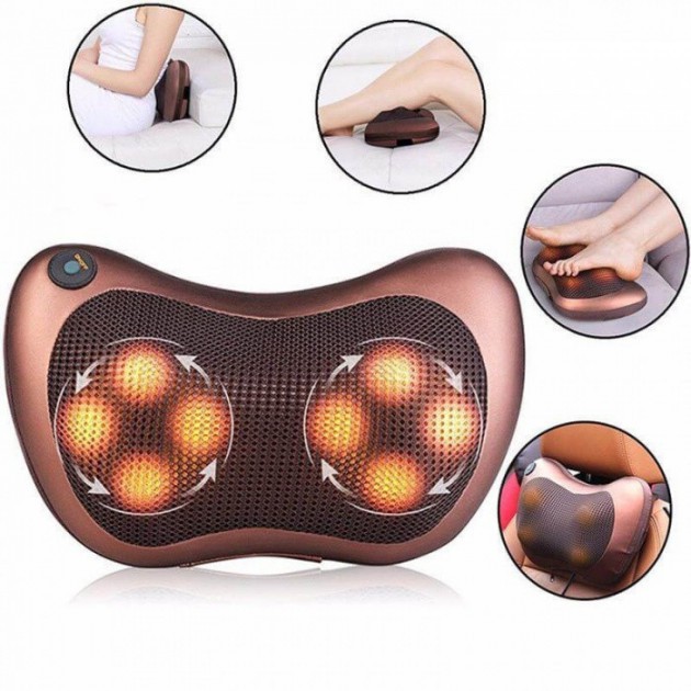 Bantal Pijat Portable Car and Home Massage Pillow 8 Bola