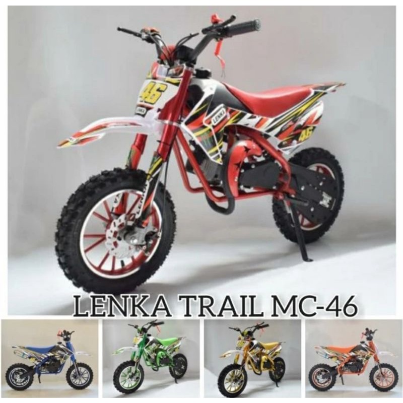 Motor mini trail Lenka MC 46 Matic 50cc