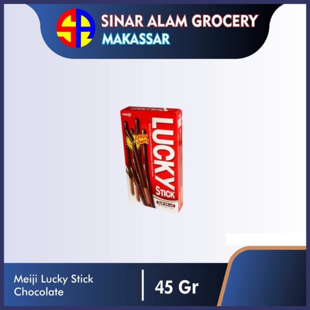 

Meiji Lucky Stick Chocolate 45 gr