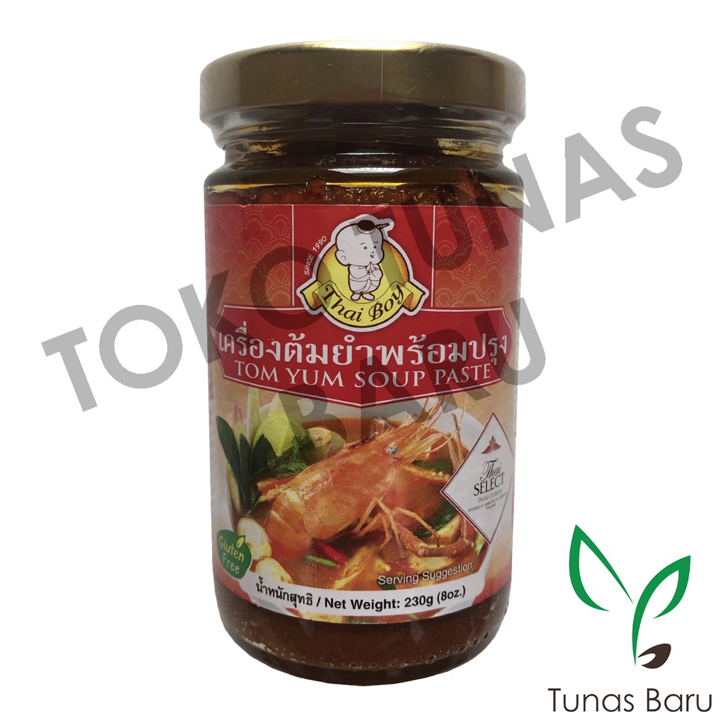 

(Small) Thai Boy Tom Yum Soup Paste 230 gr (Bumbu Sop Tom Yum Thailand)